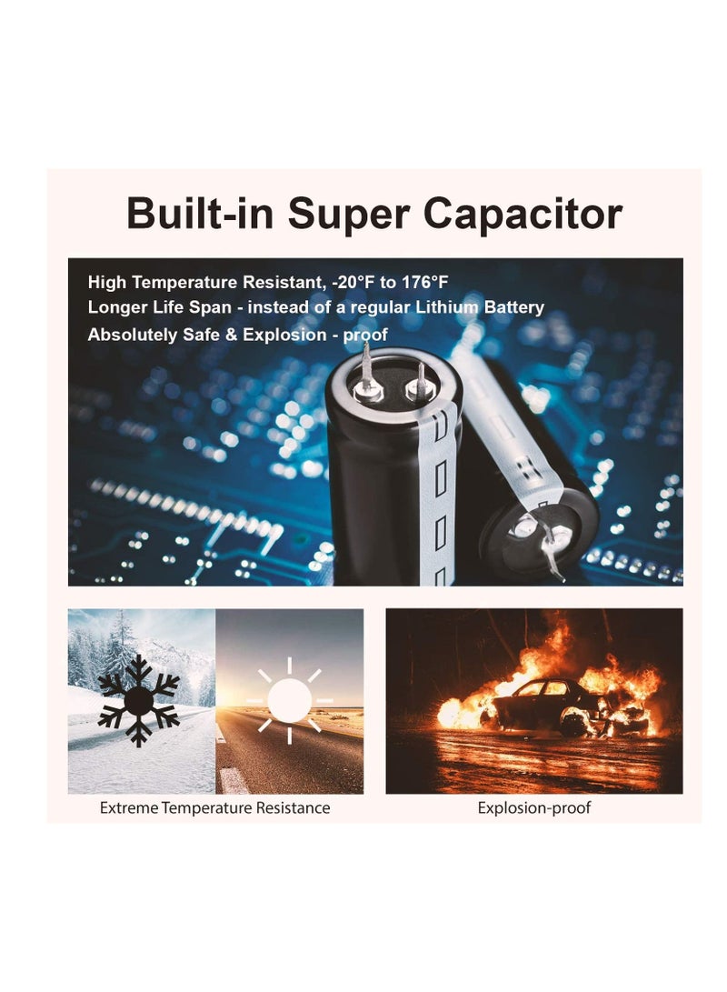 ريكسينج كاميرا في 1 شاشة 2.4 بوصة ألترا 4 كيه زاوية واسعة 170 درجة - Image 4