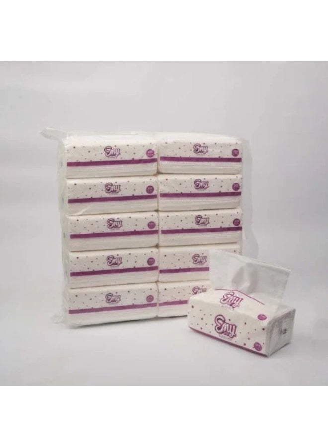 EMY "Amy Wipes 10 Packs × 300 Single Tissues."