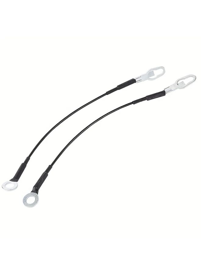 2pcs Tailgate Support Cables For Pickup Trucks Rear Doors Compatible 1993 To 2011 Models - Image 1