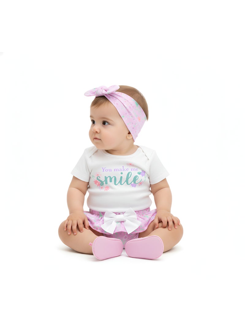 Bambimici Leila Unicorn Color Baby Suit Set - Image 2