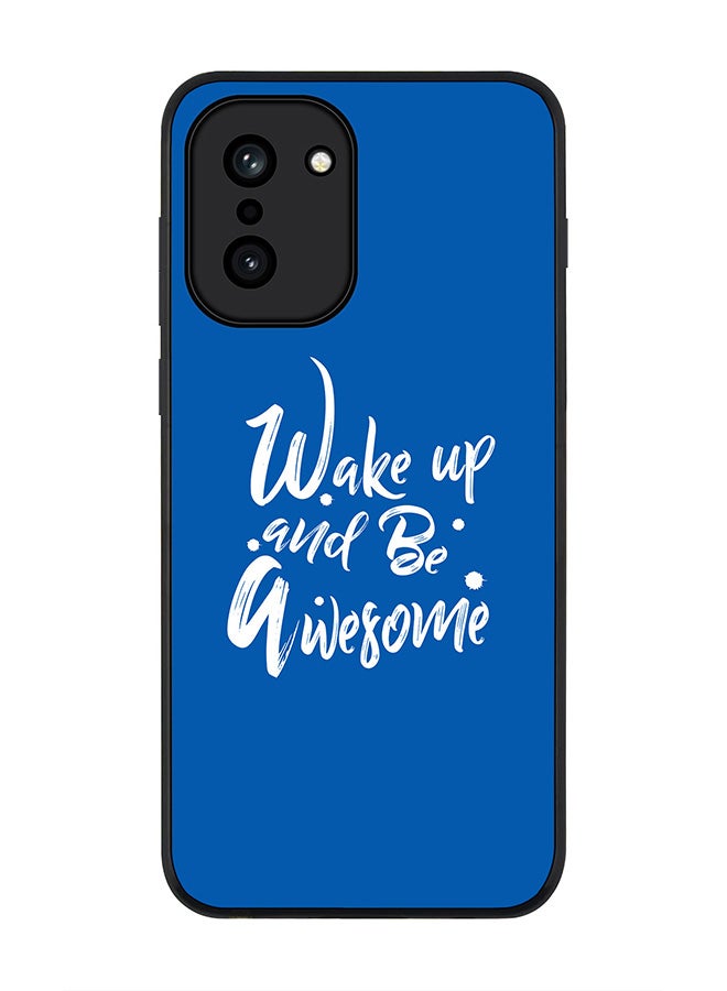 For OnePlus 15R Case,Slim fit Camera Protection, Shockproof Thin Phone cover  - Wake up and be awesome