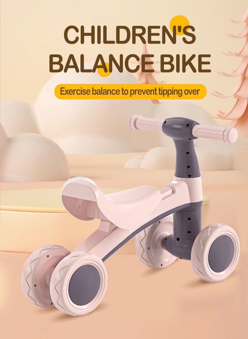 BEIRUI Baby Balance Bike, Toddler Bike Baby Walker with 4 Silent Wheels, Baby Riding Toy, Pedal-less Toddler First Bike  - Image 2