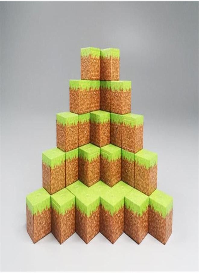 Generic - Minecraft Game Magnetic Building Blocks - Children's Puzzle Game Accessories, Miniature World Building Toy - Image 1