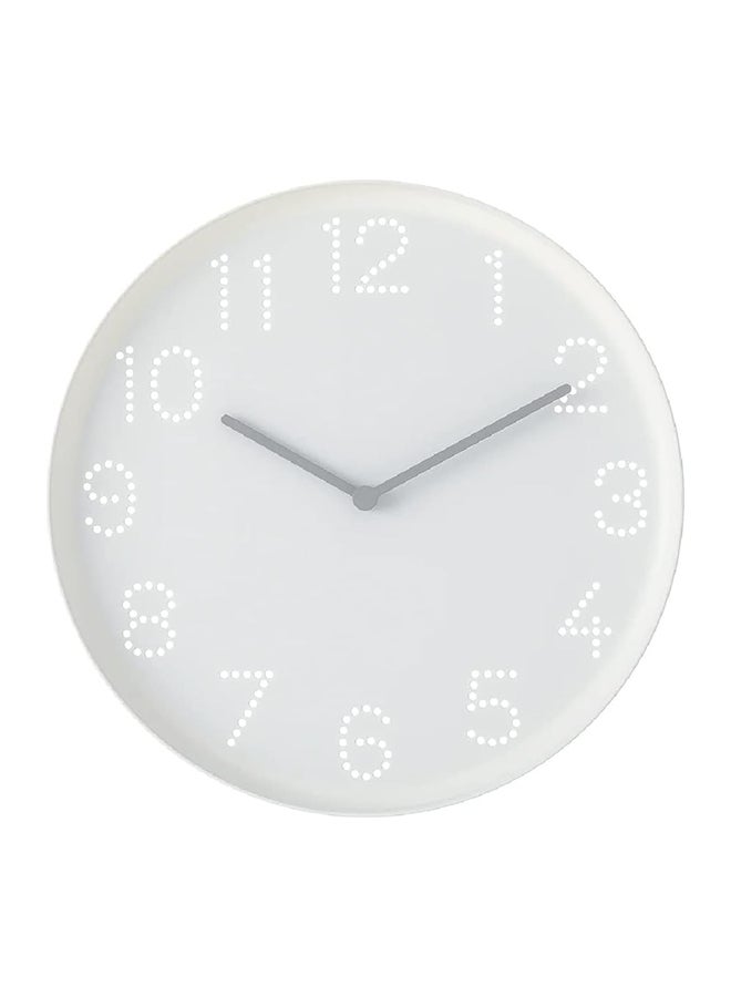 I-K-E-A Wall Clock (White  9In)