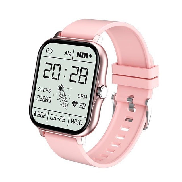 Smartwatch Y13/GT20 Step Tracker HR Bluetooth Call GT2 Pink Silicone 