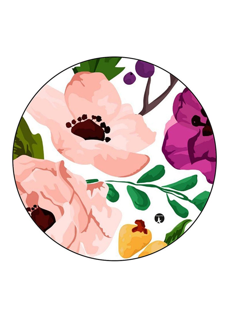 RKN Flowers Printed Mouse Pad Multicolour