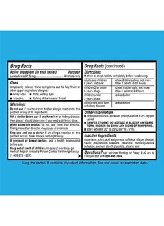 Ohm OHM Children's Chewable Tablets, Dye Free, Bubblegum, Non-Drowsy 24h Relief of Sneezing, Runny Nose, Itchy Watery Eyes, Itchy Throat or Nose, Antihistamine, Indoor & Outdoor Allergies, 5mg, 30 Tablets  - Image 4