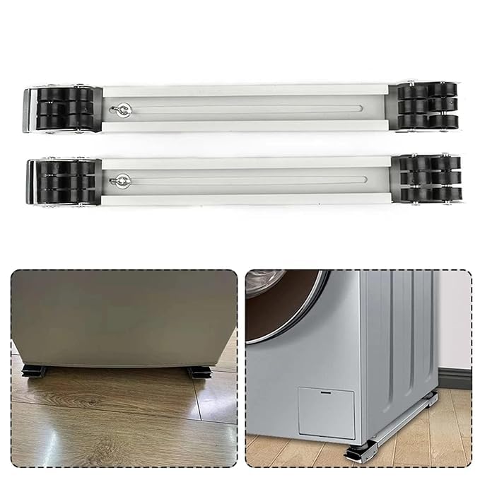 Bitrexup Heavy Load Furniture Lifter Mover Tool SetHeavy Duty Extensible Appliance Roller is Suitable for Washing Machines Refrigerators DryersDishwashersAdjustable Height Lifting Tools - Image 5