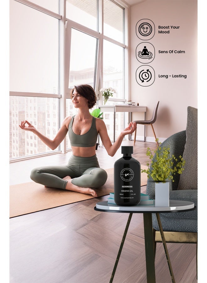 سِنتسِركل زيت عطر فندق أدرس سنتس سيركل 500 مل - عبوة تعبئة عطرية فاخرة لأجهزة التعطير، زيت أساسي للعلاج العطري للمنزل والمكتب والسبا والفنادق - Image 3