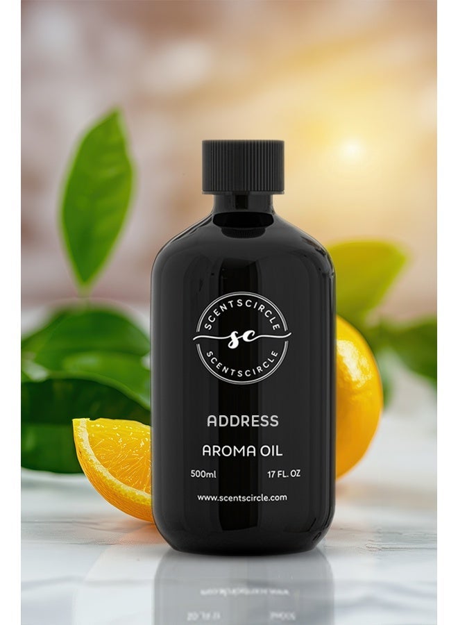 سِنتسِركل زيت عطر فندق أدرس سنتس سيركل 500 مل - عبوة تعبئة عطرية فاخرة لأجهزة التعطير، زيت أساسي للعلاج العطري للمنزل والمكتب والسبا والفنادق - Image 5