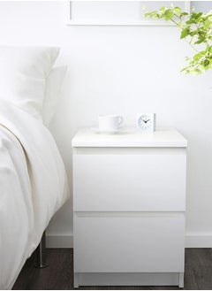KULLEN Chest of 2 drawers, white, 35x49 cm  - Image 3