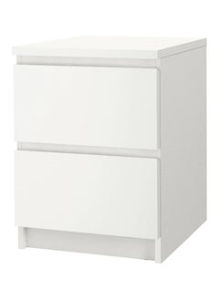 KULLEN Chest of 2 drawers, white, 35x49 cm  - Image 4