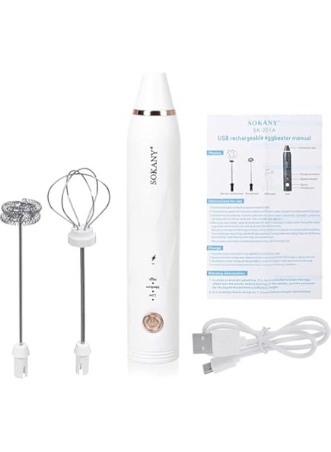 sokany SK-201A USB Hand Stick Mixer - Egg Beater - Image 4