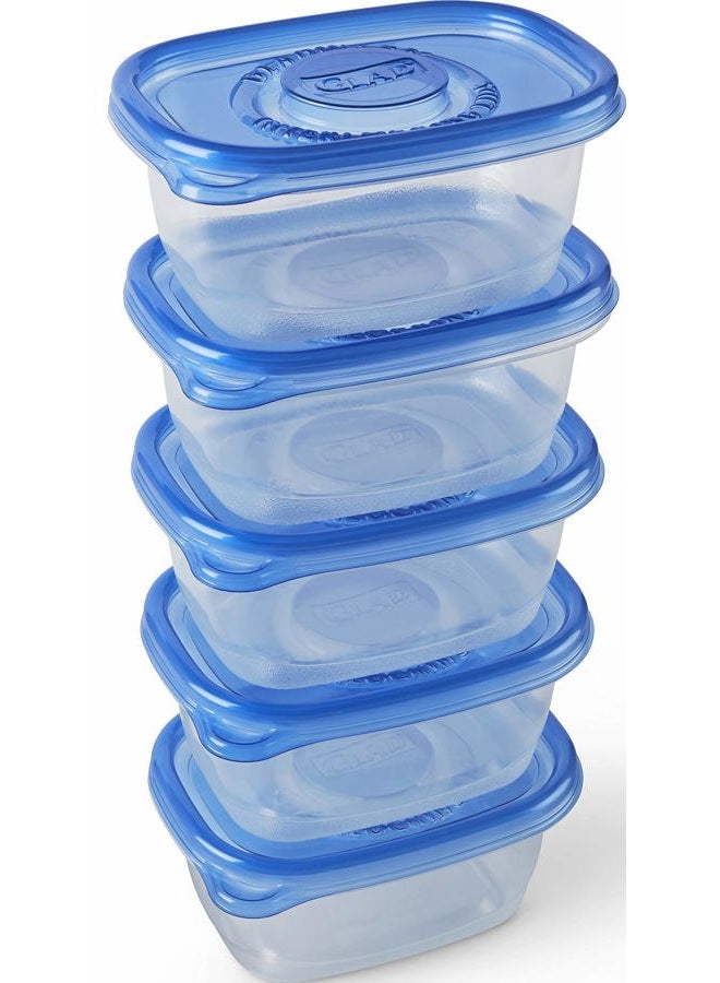 Glad Soup and Salad Food Storage Containers, 24 oz, Pack of 5 - Image 3