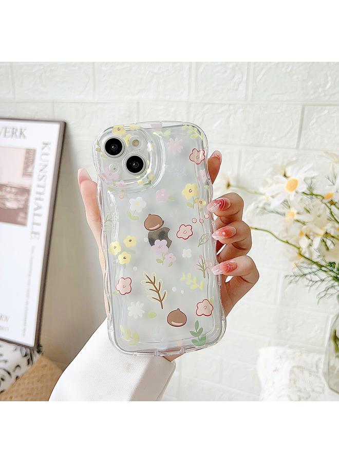 Zaboon Case For iPhone 12 Pro Max Small Floral Phone Case with Bracelet - Image 2