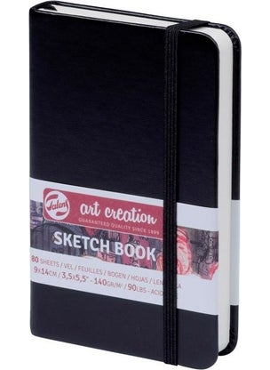 Talens Hard Cover Sketchbook 80 Sheets 140 gr 9 x 14 cm 