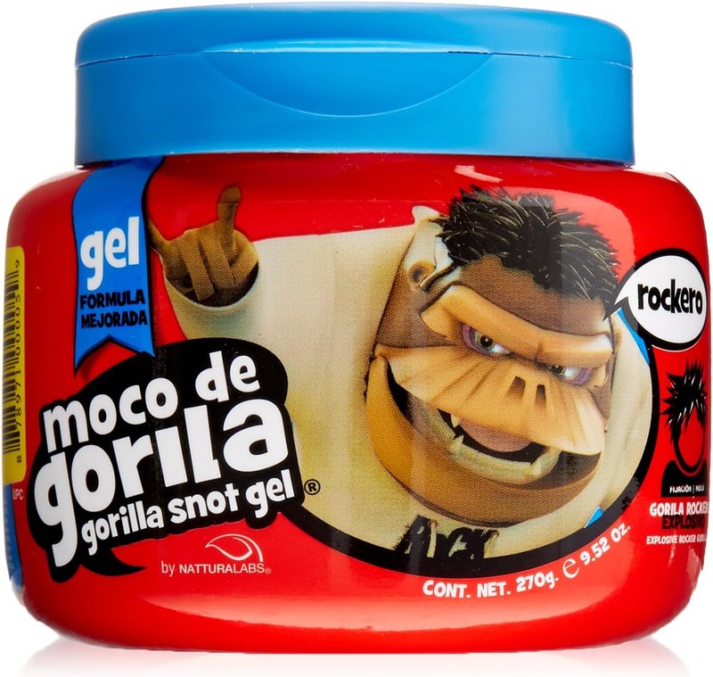 Moco de Gorila Rockero Snot Gel - Firm Hold Hair Gel, 9.52 Oz - Image 1