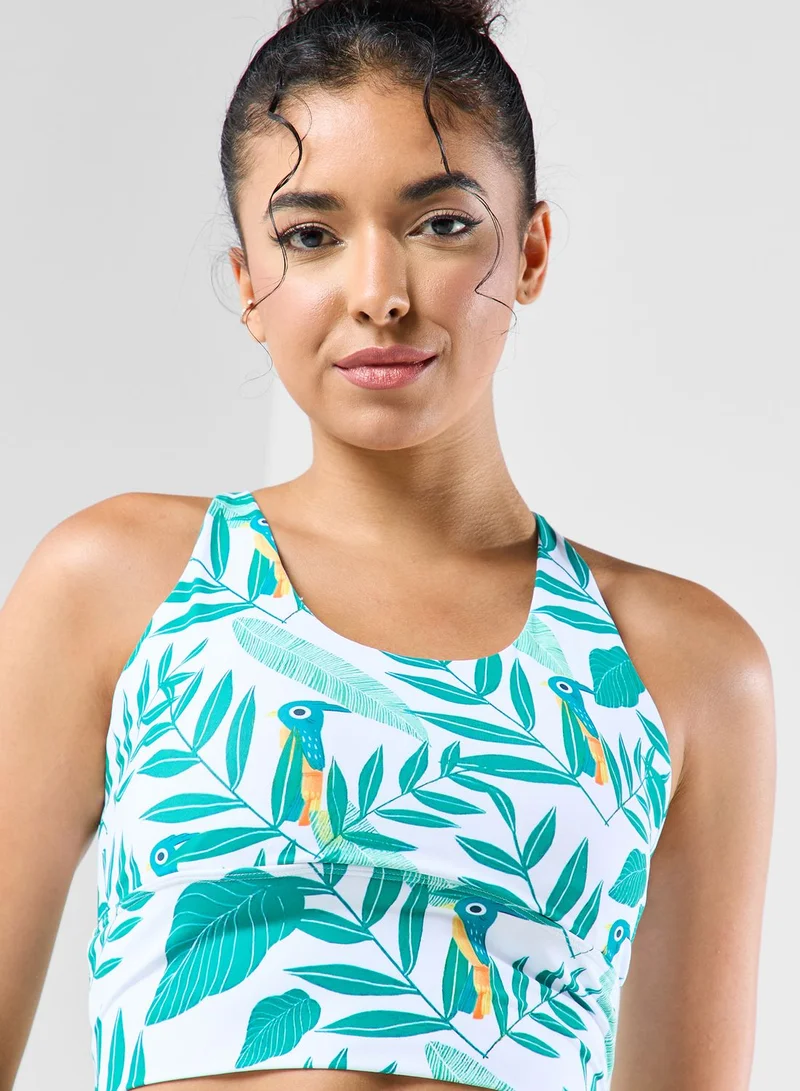 FRWD Printed Athletic Bra