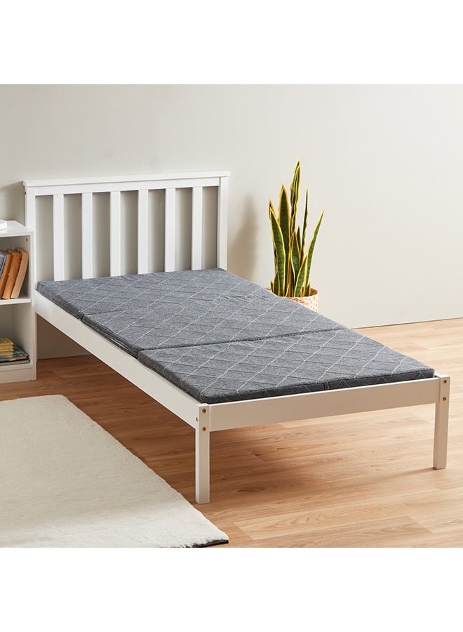 Home Box Smart Single Rebonded Foam Trifold Guest Travel Mattress - 90x190x6 cm - Image 3