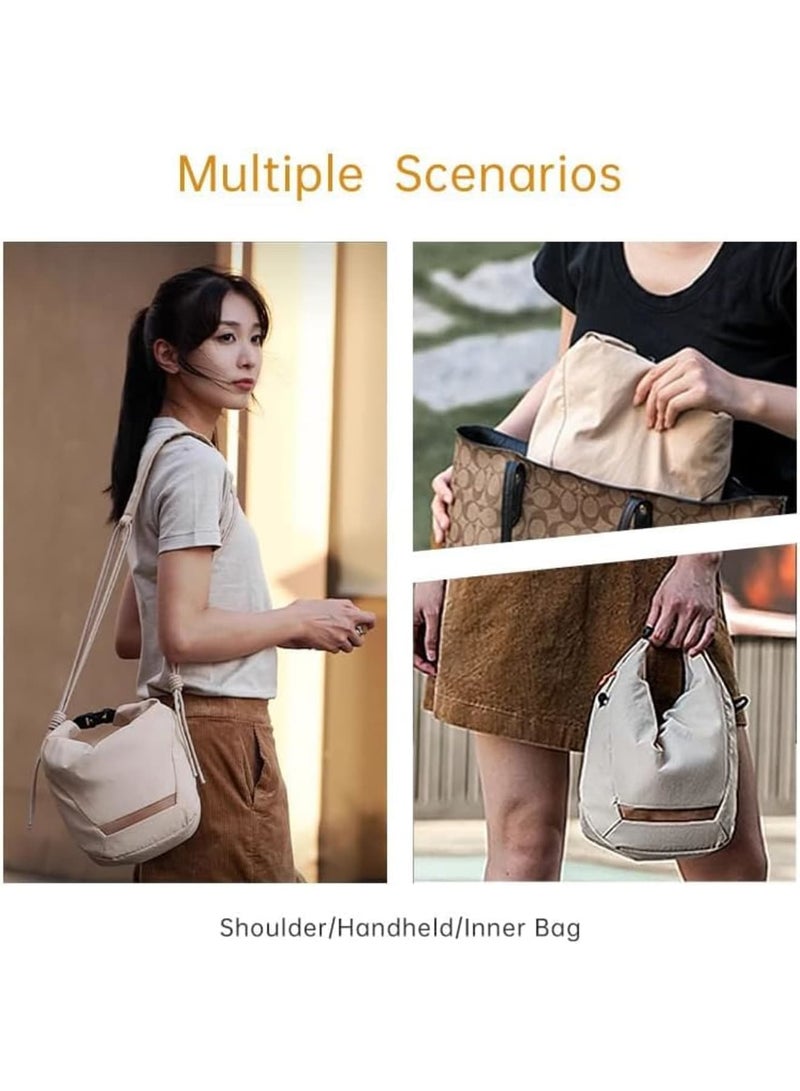 SYOSI Waterproof Camera Sling Bag, Compact Digital Camera Crossbody Case with Shockproof Protection and Adjustable Strap, Lightweight Travel Purse for Women Men Urban Photography - Image 2