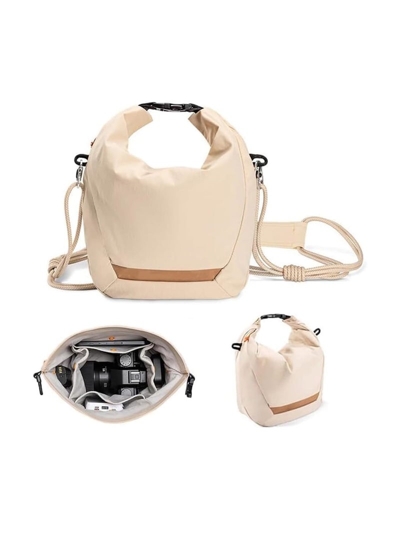 SYOSI Waterproof Camera Sling Bag, Compact Digital Camera Crossbody Case with Shockproof Protection and Adjustable Strap, Lightweight Travel Purse for Women Men Urban Photography - Image 1