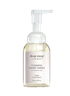 Deep Steep Deep Steep Foaming Hand Wash, 8oz (Pure Coconut)  - Image 1