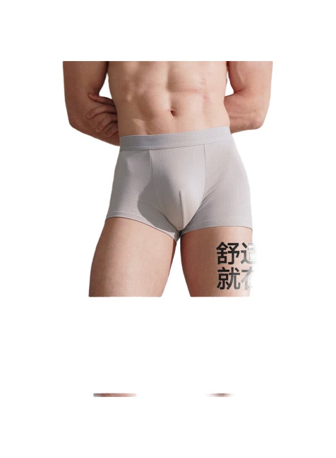 HLA [Cotton Soft Antibacterial] Men'S Underwear, 95% Cotton 5% Spandex, Antibacterial Breathable Boxer Briefs, 3-Pack - Image 1