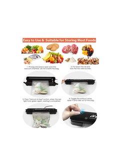 Sealer, Automatic Food Preservation Vacuum Air Sealer With 15 Sealing Bags,Food Sealing Machine Light Weight Food Saver For Dry/Moist/Fresh Food Storage - pzsku/Z55A82518A615C633CCB3Z/45/_/1692935049/10c60758-d101-42b8-8f79-ec27095b17a8