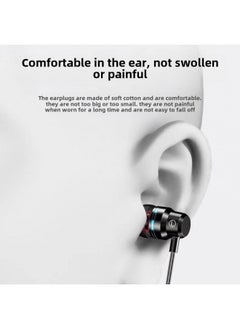 Generic In-ear Headphones For OPPO Huawei Xiaomi Vivo Apple Gaming Headphone Cord Earbuds Headset Wired Headphones-Colour:Upgraded Version (rose Red) Line Control + Microphone + Tuning - (round Head) Noble Thousand Yuan Sound Quality - 2 Pack  - Image 5