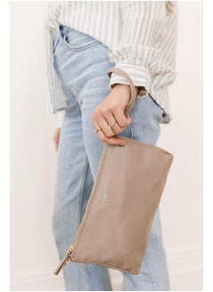 JuJuBe New 3Piece Pouch Set Diaper Bag Organizing Pouches Convertible To Small Purse With Crossbody Strap Perfect For Travel Zipper Cosmetic Or Makeup Pouch Large Medium And Small Taupe  - Image 5