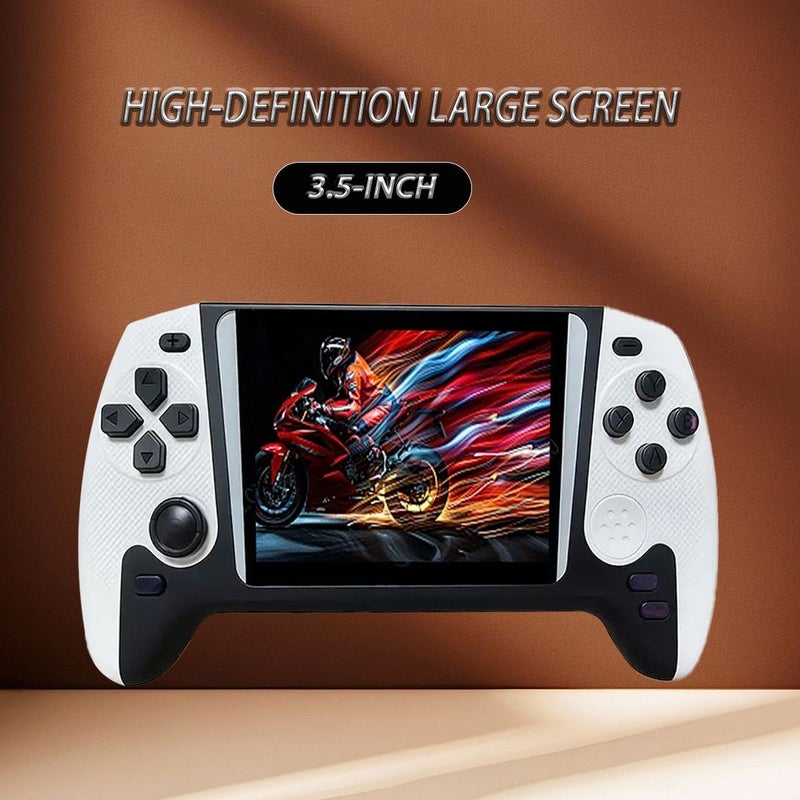 Retro 3.5 Inch Large Screen Handheld Single Classic Mini Game Console White Christmas Gift - Image 1