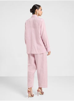 hayas closet Button Down Blouse & Pants Set  - Image 2