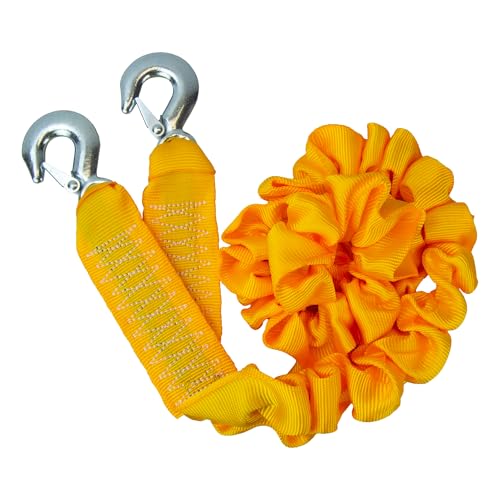 AA 4T 4 m Heavy-Duty Tow Rope AA6226 – Yellow Strap-Style Towing Belt for Car Breakdowns Other Vehicles up to 4 Tonnes - Image 1