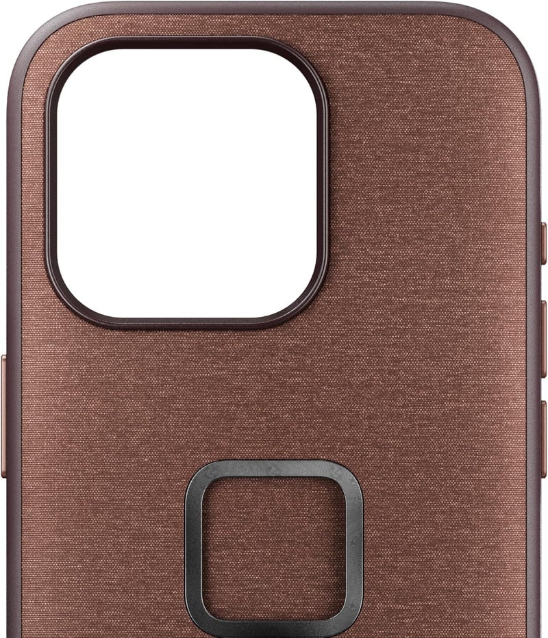 Peak Design Mobile Everyday Fabric Case for iPhone 15 Pro - Redwood - Image 2