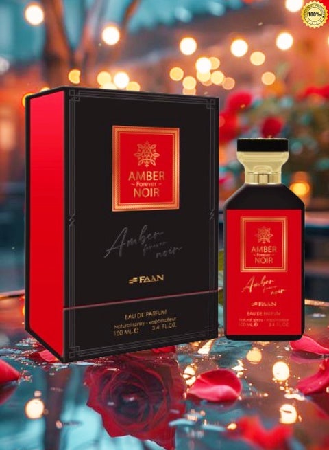 Amber Forever Noir Faan Perfume EDP 100ML