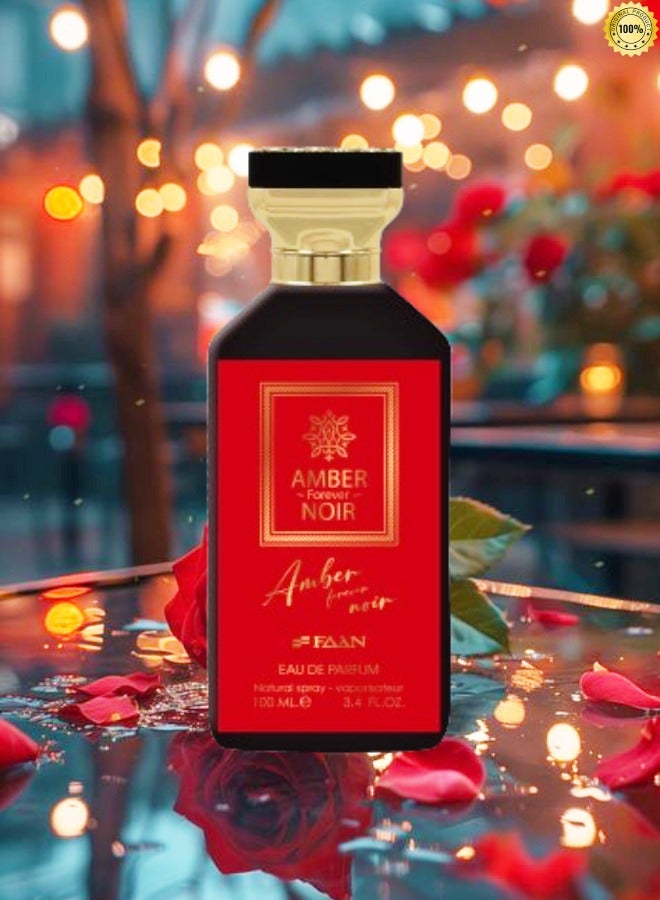 Amber Forever Noir Faan Perfume EDP 100ML