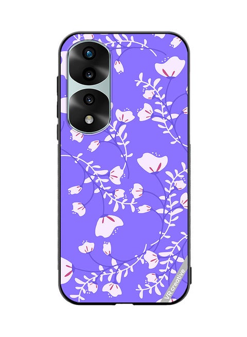 Protective Case Cover For Honor 70 Pro plus Flower Design Multicolour