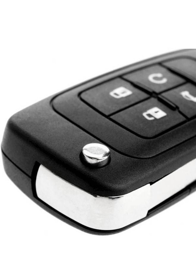 Black 5 Butons Chevrolet Car Key Cover Key Chain - Image 4