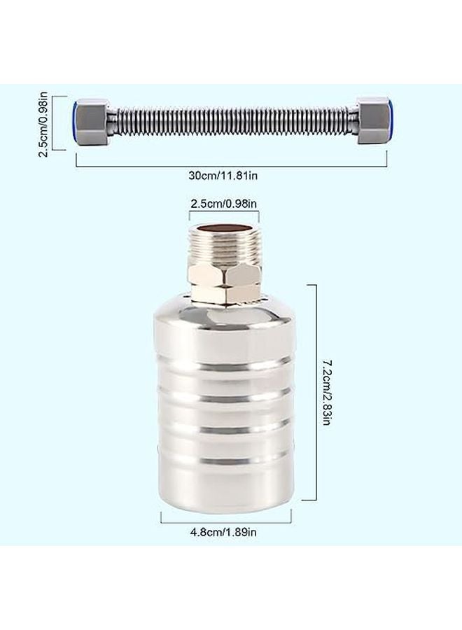 Qivine 3 4 Inch 304 Stainless Steel Float Valve Automatic Water Level Control for Tank Pool - Image 3