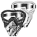 POKONBOY Upgraded 2 Pack Tactical Mask Mask with Goggles Compatible with Nerf Rival Apollo Zeus Khaos Atlas Artemis and NStrike Elite Blasters White Black - Image 3