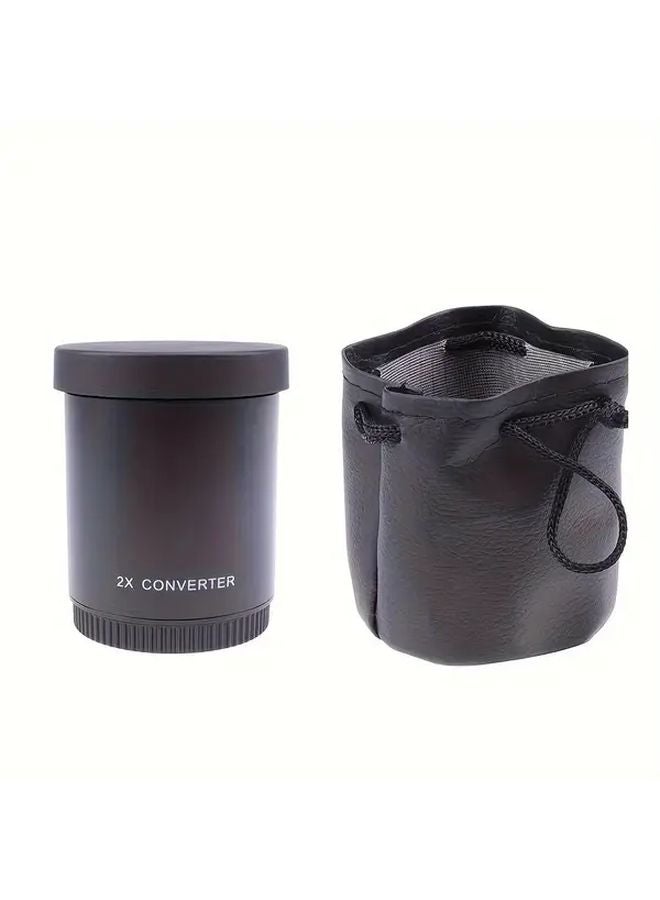 Double Scope 2X Teleconverter Lens T Mount for SLR and Digital Cameras - Image 5