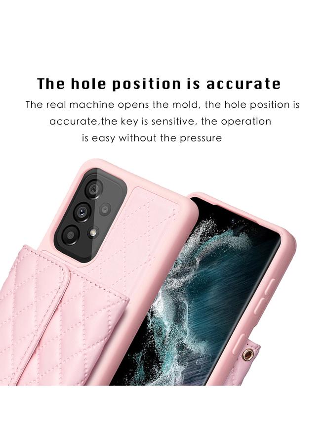 اس-توب جراب لهاتف Samsung Galaxy A53 5G، جراب هاتف جلدي أفقي على شكل معين - Image 3