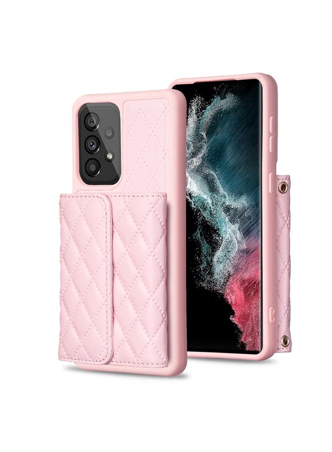 اس-توب جراب لهاتف Samsung Galaxy A53 5G، جراب هاتف جلدي أفقي على شكل معين - Image 1