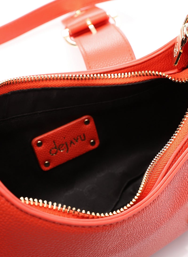 Dejavu Women's Crossbody Bag-OYE-DJTX-012-Coral - Image 4