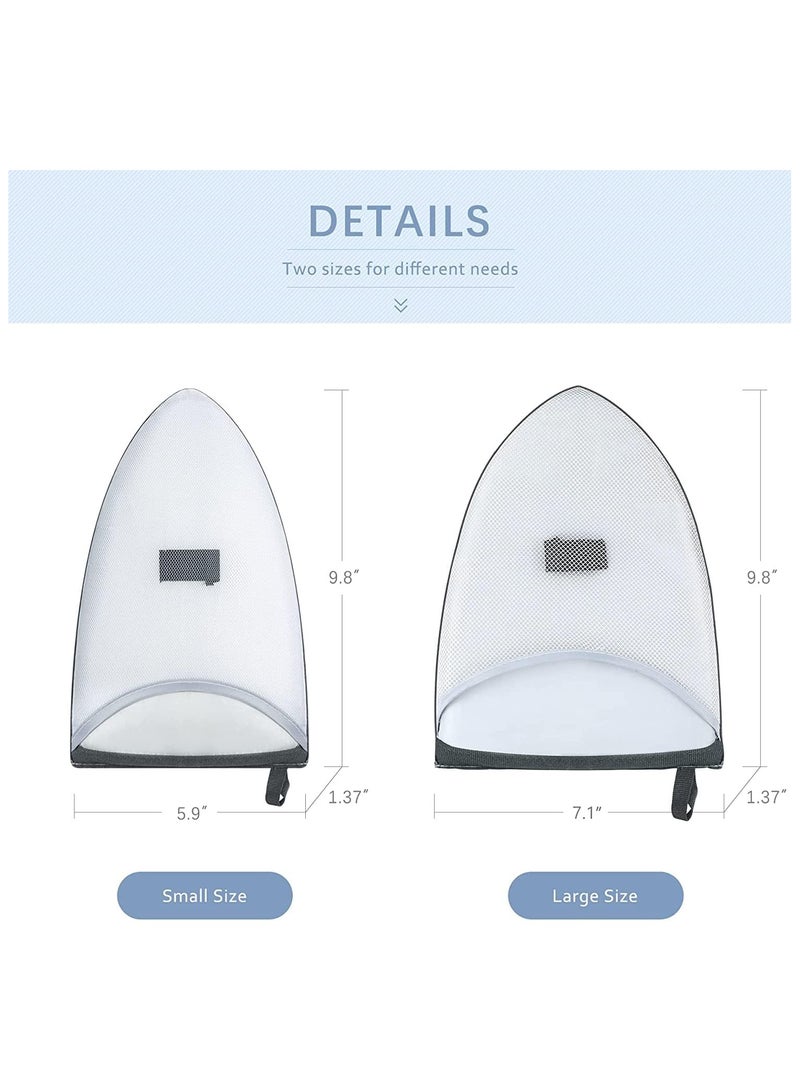 NNEWVANTE Garment Steamer Ironing Glove,Waterproof Anti Steam Mitt with Finger Loop,Complete Care Protective Garment Steaming Mitt,Heat Resistant Gloves for Clothes Steamers。 - Image 4