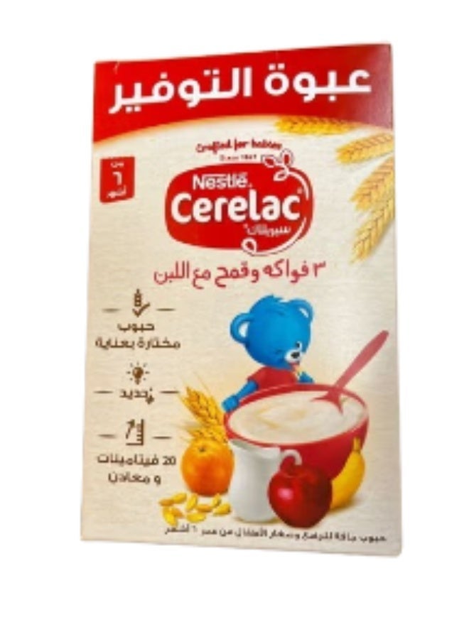 Cerelac 3 Fruits with Milk 500g