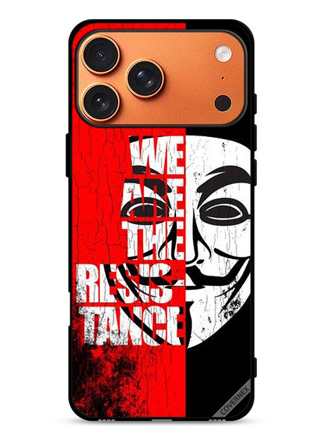 Covernex Apple iPhone 17 Pro Max Protective Case Cover We Are The Resistance - Image 1
