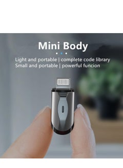 SYOSI Mini Smartphone IR Remote Controller, Adapter for Smart Phone Mini Infrared Universal Smart Control, for Home Appliances All in One, Lightning for iPhone, 1 Pcs  - Image 5
