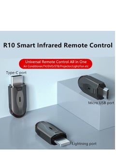 SYOSI Mini Smartphone IR Remote Controller, Adapter for Smart Phone Mini Infrared Universal Smart Control, for Home Appliances All in One, Lightning for iPhone, 1 Pcs  - Image 2