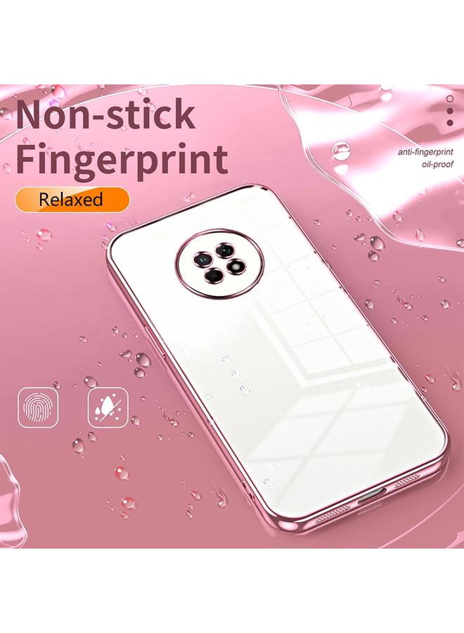 S-TOP Case For Huawei Enjoy 20 Plus Transparent Plating Fine Hole Phone Case - Image 4